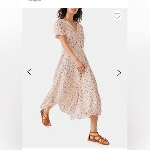 EUC Sessun Adelaida Floral Midi Dress